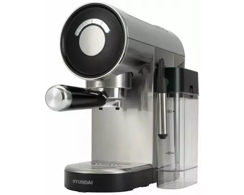 Кофеварка Hyundai HEM-4305 серебристый/черный