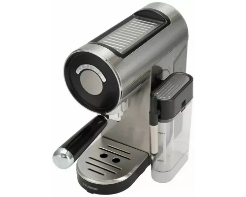 Кофеварка Hyundai HEM-4305 серебристый/черный