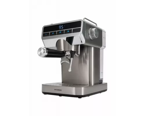 Кофеварка Hyundai HEM-4309 серебристый/черный