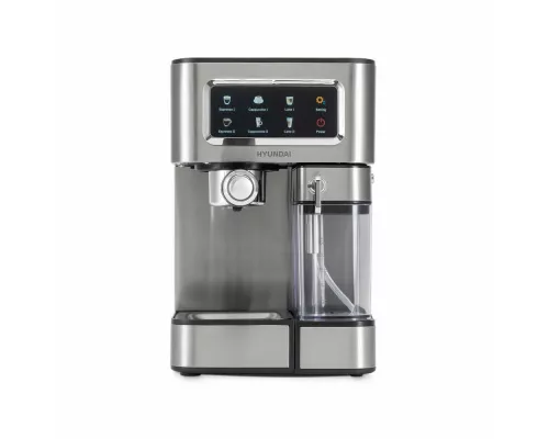 Кофеварка Hyundai HEM-5306 серебристый/черный
