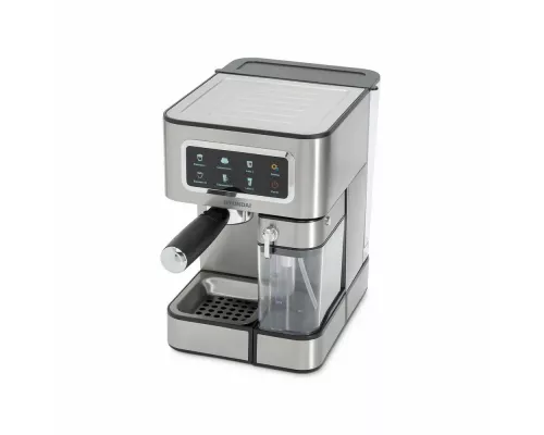 Кофеварка Hyundai HEM-5306 серебристый/черный