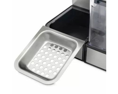 Кофеварка Hyundai HEM-5306 серебристый/черный