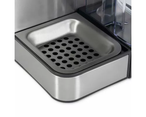 Кофеварка Hyundai HEM-5306 серебристый/черный