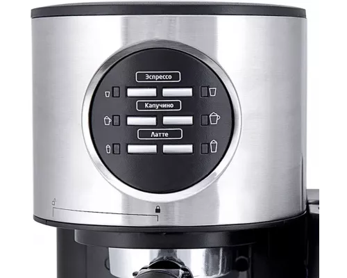 Кофеварка Kitfort КТ-703 серебристый/черный