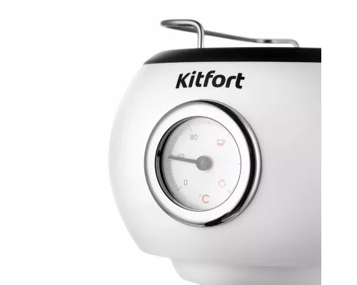 Кофеварка Kitfort КТ-7219 белый