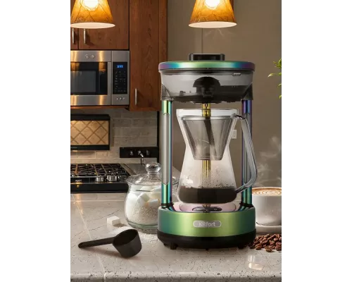 Кофеварка Kitfort КТ-7488 зеленый