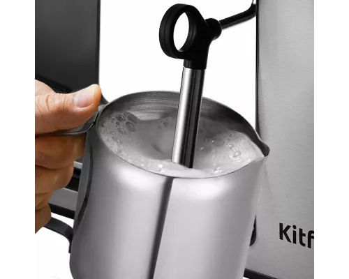 Кофеварка Kitfort КТ-7515 серебристый