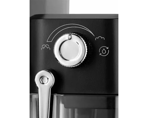 Кофеварка Kitfort КТ-7552 серебристый/черный