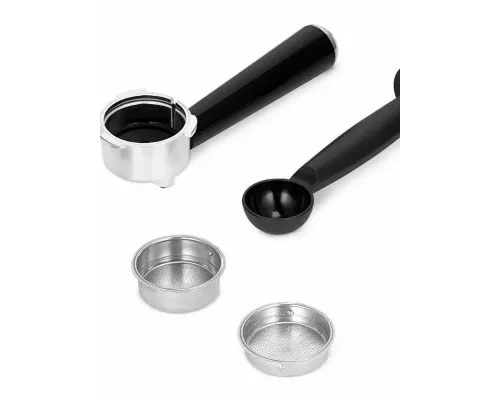 Кофеварка Kitfort КТ-7552 серебристый/черный