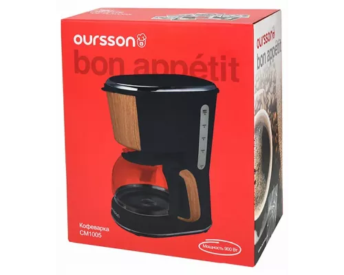 Кофеварка OURSSON CM1005/BL