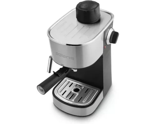 Кофеварка Polaris PCM-4011 серебристый/черный