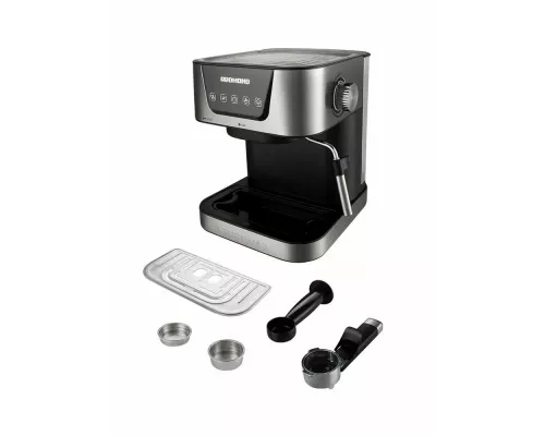 Кофеварка Redmond RCM-M1513 серебристый/черный