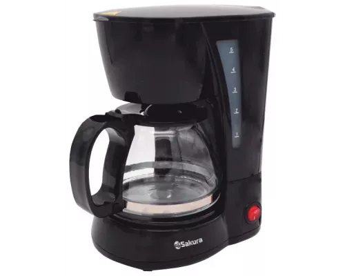 Кофеварка Sakura SA-6107BK черный