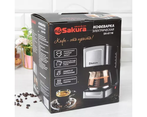 Кофеварка SAKURA SA-6116