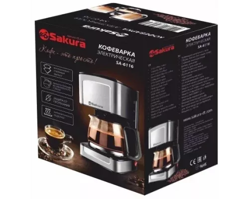Кофеварка SAKURA SA-6116