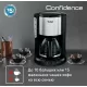 Кофеварка Tefal CM361838 серебристый/черный