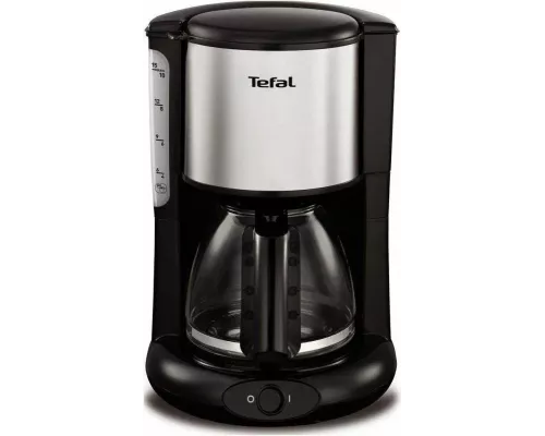Кофеварка Tefal CM361838 серебристый/черный