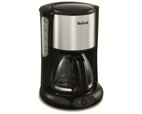 Кофеварка Tefal CM361838 серебристый/черный