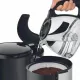 Кофеварка Tefal CM361838 серебристый/черный