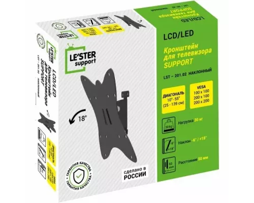 Кронштейн LE'STER LST-201.02 черный