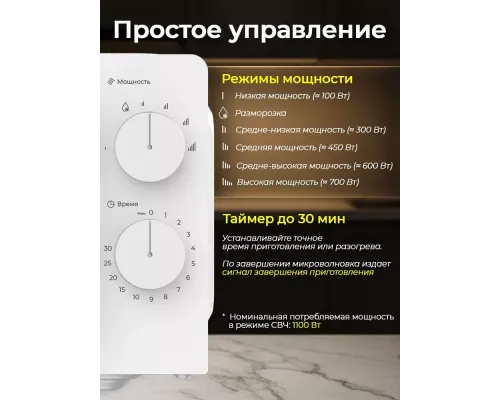 Микроволновая печь BRAYER BR2507