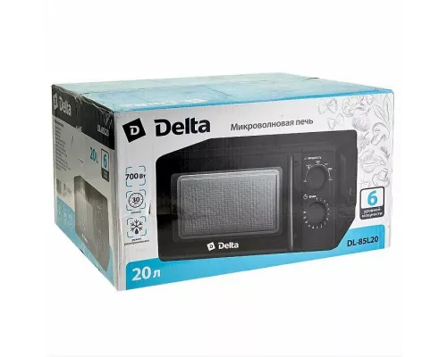 Микроволновая печь DELTA DL-85L20 черный