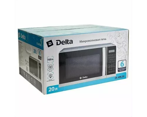 Микроволновая печь DELTA DL-89L20 белый