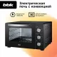 Мини-печь BBK OE3037M черный