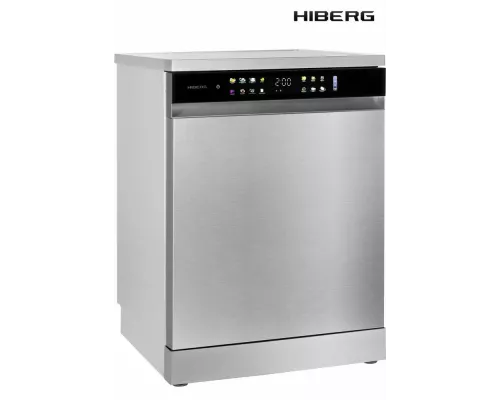 Посудомоечная машина HIBERG i-F 6815 LX нержавеющая сталь