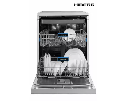 Посудомоечная машина HIBERG i-F 6815 LX нержавеющая сталь
