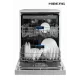 Посудомоечная машина HIBERG i-F 6815 LX нержавеющая сталь