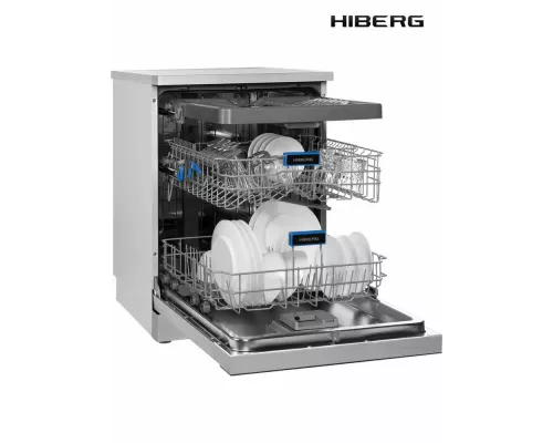 Посудомоечная машина HIBERG i-F 6815 LX нержавеющая сталь