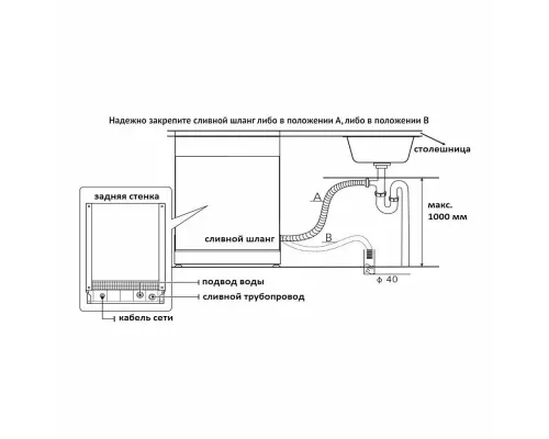 Посудомоечная машина Korting KDF 60240