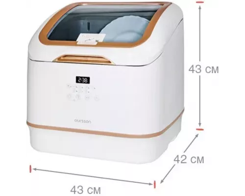 Посудомоечная машина OURSSON DW4003TD/WH