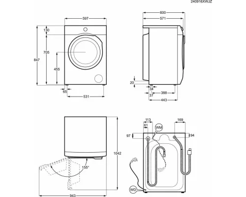 Стиральная машина Electrolux EW8F4482E