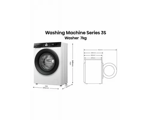 Стиральная машина Hisense WF3S7021BB черный