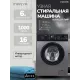 Стиральная машина Manya M1064SBI серый/черный