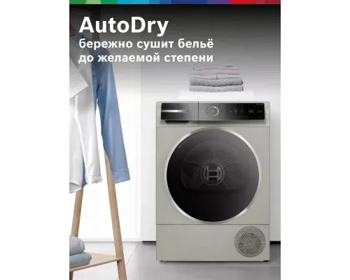 Сушильная машина Bosch WQB245BXME серый
