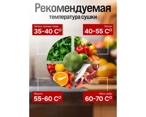 Сушилка для овощей и фруктов BRAYER BR1907