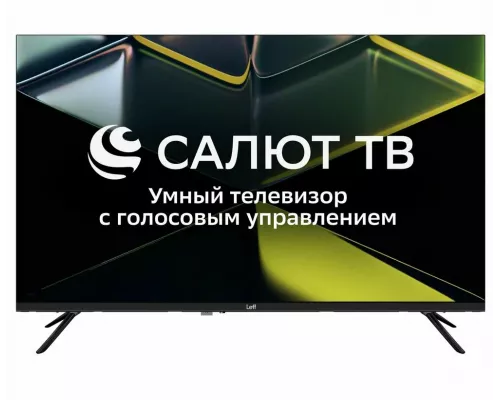 Телевизор LEFF 43U680T черный