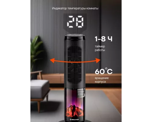 Тепловентилятор BRAYER BR4863