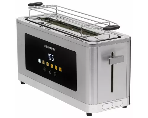 Тостер REDMOND T900 серый/металл
