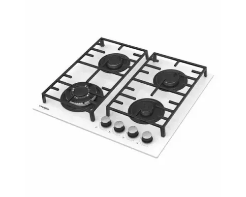 Варочная поверхность Hyundai HHG 6438 WG белый