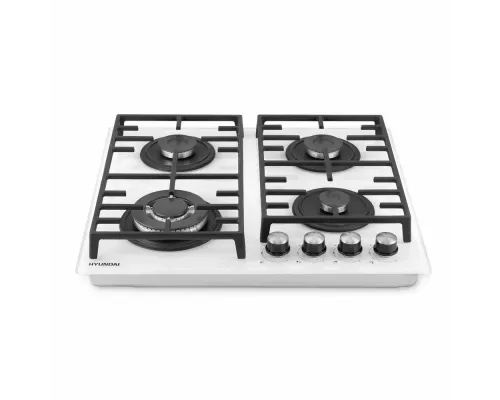 Варочная поверхность Hyundai HHG 6438 WG белый