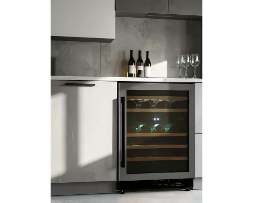 Винный шкаф Hyundai HBWC 0861 DU черный