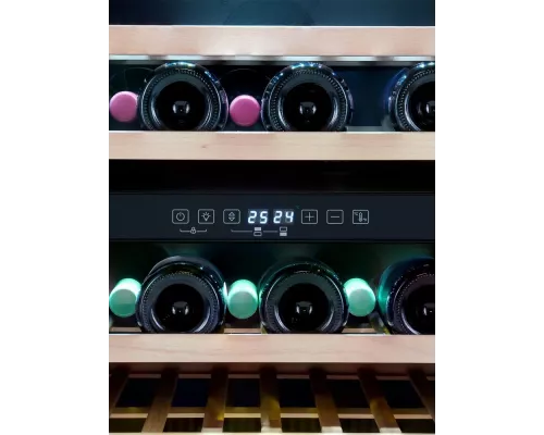 Винный шкаф Hyundai HBWC 0861 DU черный