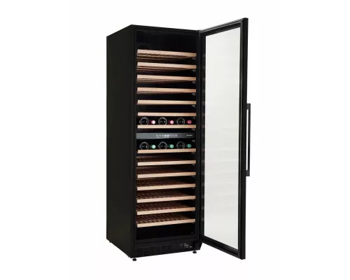 Винный шкаф Hyundai HBWC 1765 DC черный