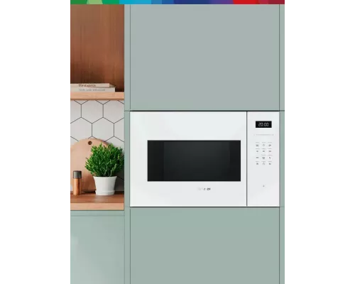 Встраиваемая микроволновая печь Bosch BEL554MW2 белый