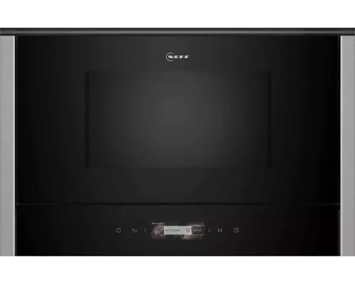 Встраиваемая микроволновая печь Neff NR4WR21N1 черный/нержавеющая сталь