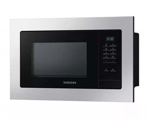 Встраиваемая микроволновая печь Samsung MS23A7013AT/BW серебристый/черный